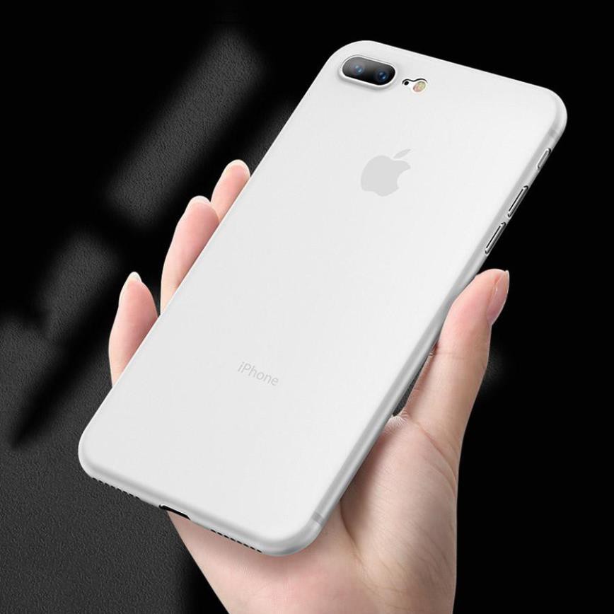 Ốp lưng silicon nhám siêu mỏng cho iPhone 7 Plus / iPhone 8 Plus chính hãng Baseus Super Slim (chống trầy)