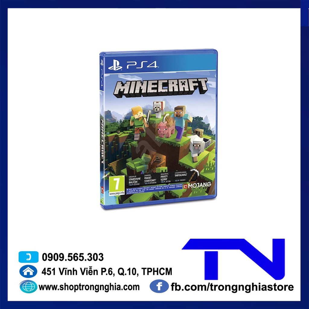 Đĩa Game PS4 - Minecraft PlayStation 4 Edition