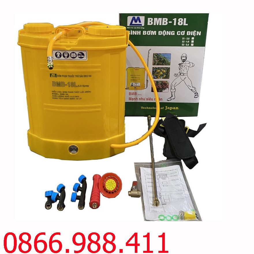 Bình Xịt Điện BMB 18L