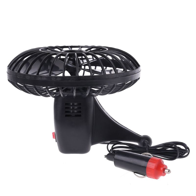 Quạt làm mát mini 12V cho xe hơi xe tải