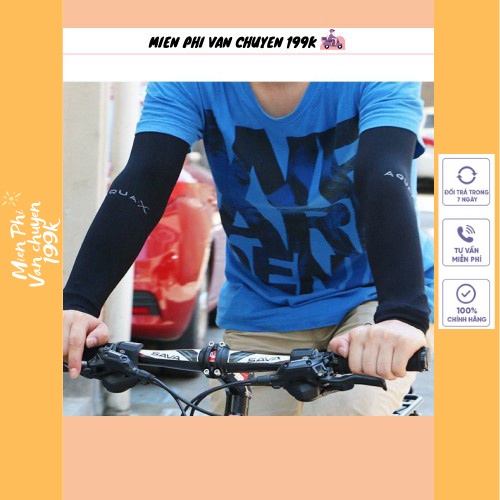 Bộ 2 Găng Tay Chống Nắng, Ống Tay Chống Nắng Aqua XHI 88242