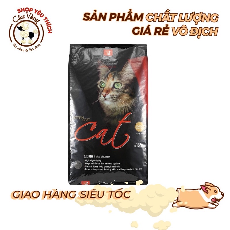 [GIÁ SIÊU RẺ] Thức Ăn Cho Mèo Cats eye túi 13.5 kg siêu tiết kiệm ( Cat's eye Hàn Quốc)