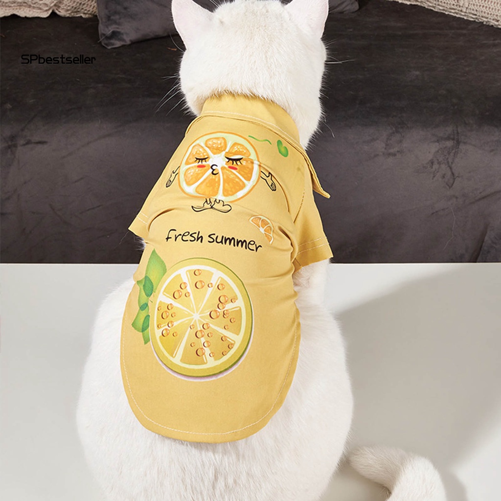 Áo Sơ Mi Ngắn Tay Mềm Mại Đáng Yêu Dành Cho Cún Cưng