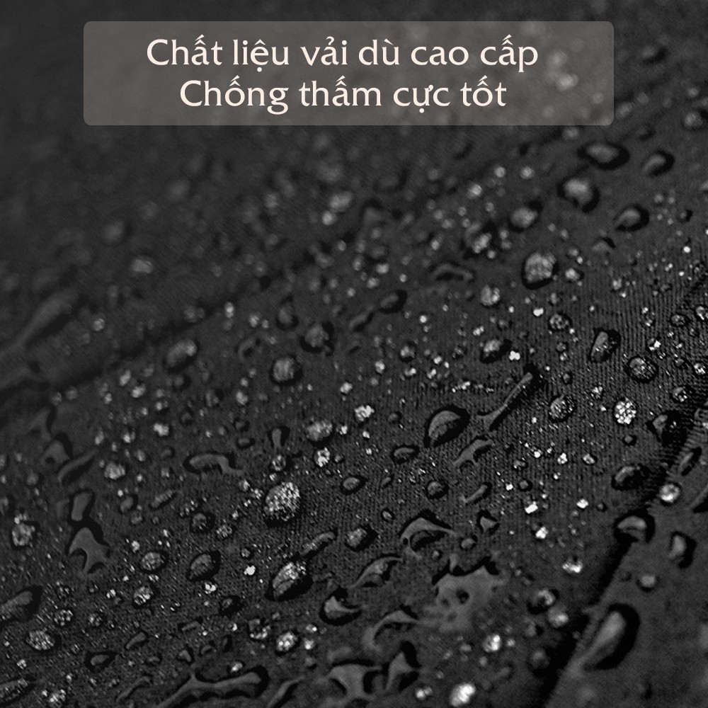 [ HÀNG XỊN ] Ô Dù Che Mưa Che Nắng Chống Tia UV Chất Liệu Vải Dù Chống Thấm Có Vành Phản Quang Khung Thép Siêu Bền