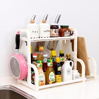 [ SALE ] Kệ hai tầng đa năng để chai lọ và dụng cụ nhà bếp hình chữ h tongkhohanoi
