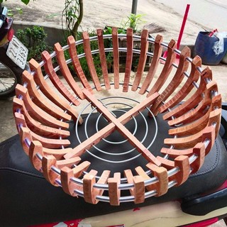 Chậu gỗ  trồng lan - gỗ nhãn -nhiều mẫu - nhiều size lựa chọn ( rẻ nhất )