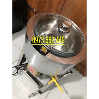 Máy Làm Giò Quết Thịt Phết Giò giá tại xưởng - Công suất 1.5KW hàng VN - Xay giò chả các loại có khoang đá chuyên nghiệp