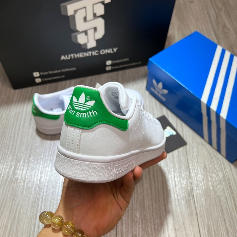 Giày thể thao ADIDAS STAN SMITH WHITE GREEN J FX7519