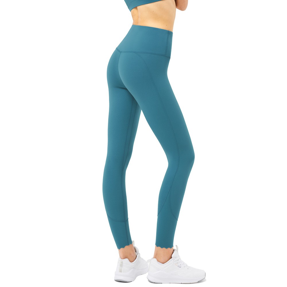 Quần tập yoga/ chạy bộ Hoppe Fumeng JK252 lưng cao 2021
