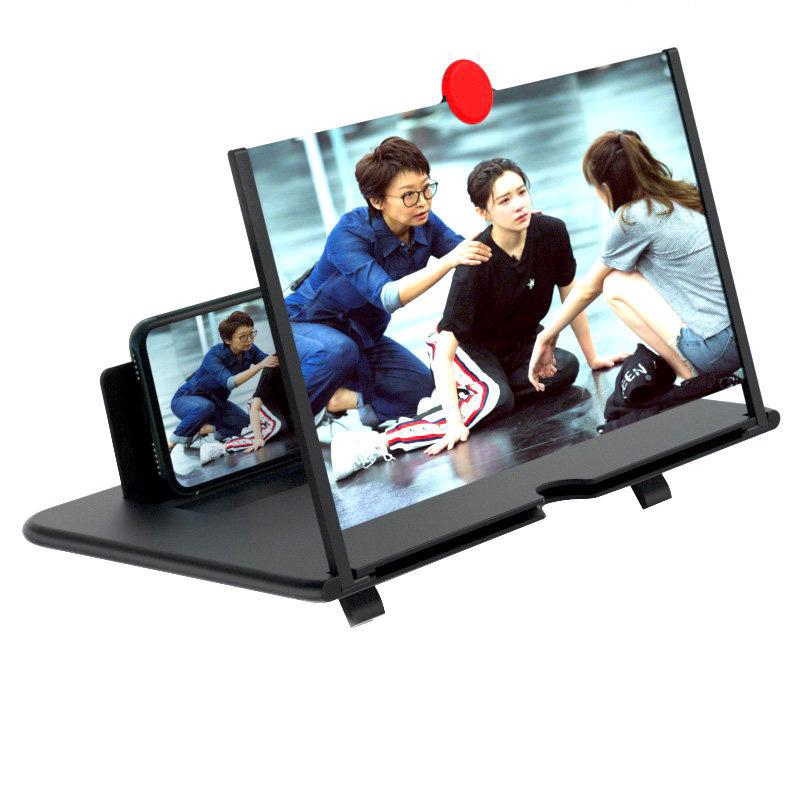 Dụng Cụ Khuếch Đại Màn Hình Điện Thoại 9 Inch 3D HD Giá Đỡ
