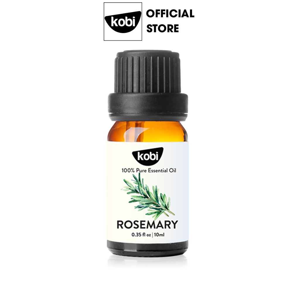Tinh dầu Hương Thảo Kobi Rosemary essential oil giúp thơm phòng, giảm stress hiệu quả - 10ml