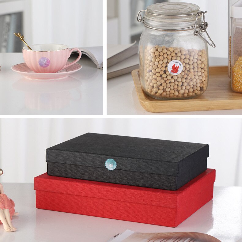 Cuộn 500 hình dán trang trí Giáng sinh 2.5cm