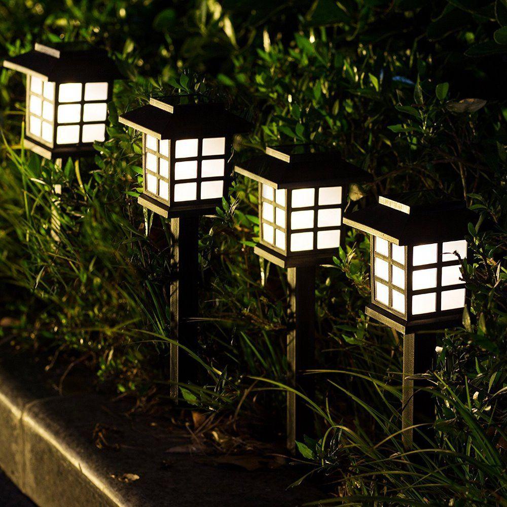Đèn Led Năng Lượng Mặt Trời Chống Thấm Nước Trang Trí Sân Vườn