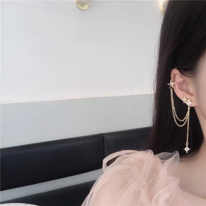 Hoa tai kiểu gài hình ngôi sao - Maben