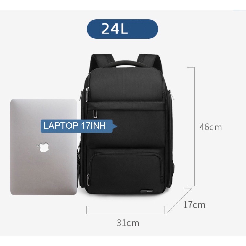 Ba lô nam thông minh đa năng cao cấp phong cách châu âu