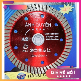 Lưỡi cắt ánh quyên đỏ cắt gạch đa năng,cắt đá phi 110, 125, 150mm