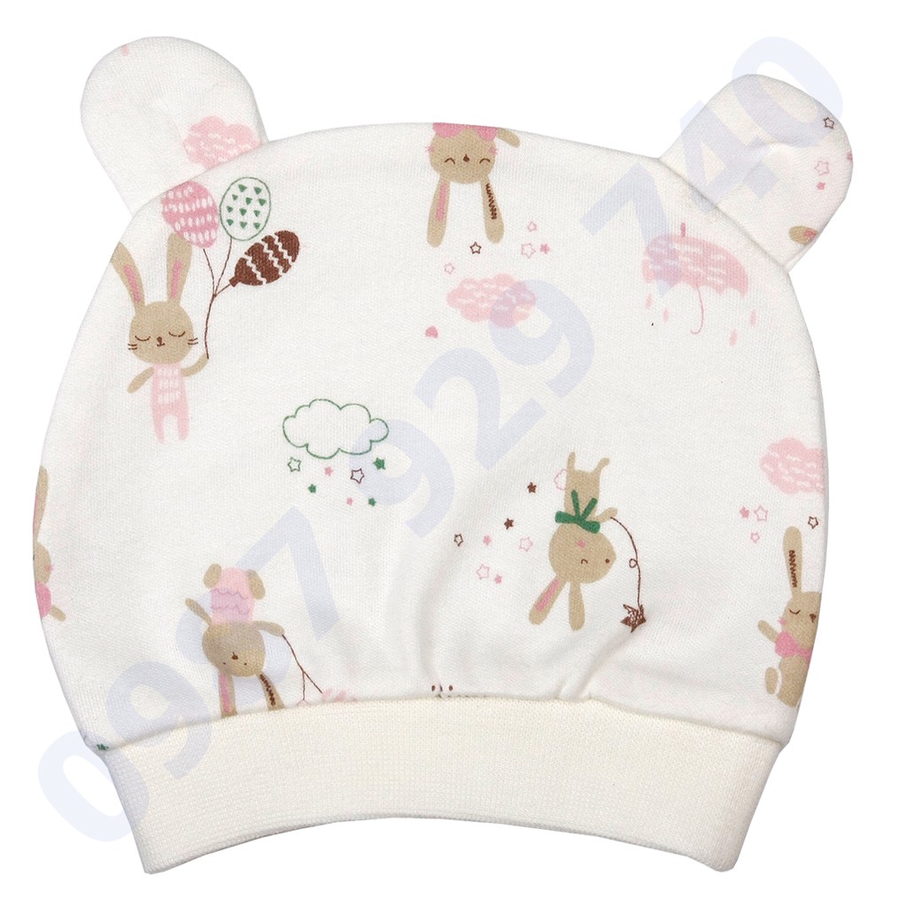 Mũ sơ sinh chất liệu nỉ cao cấp  HÀNG LOẠI 1 an toàn cho bé sơ sinh  MN55 - Đồ cho trẻ sơ sinh