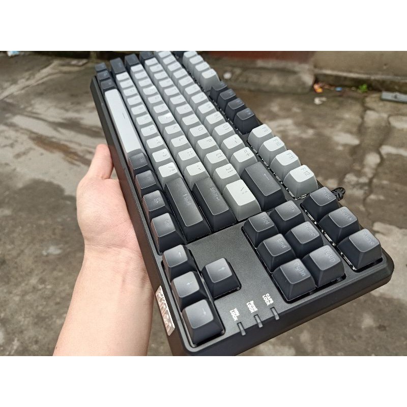 Phím cơ Fuhlen M87s chính hãng blue sw keycap pbt sa