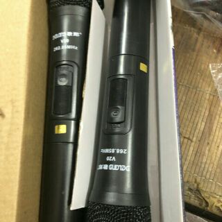 Mic đôi v20 bluethooth dành cho loa kéo các loại