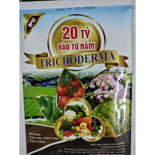 20 tỷ bào tử nấm -trichodema - Rau củ quả trồng tại vườn, sân thượng, nông trang, ban công