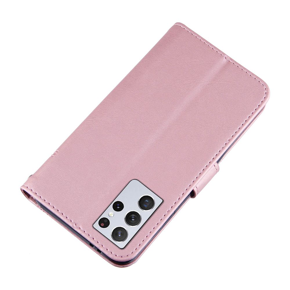 Bao Da Điện Thoại Nắp Lật Từ Tính Bảo Vệ Toàn Diện Cho Samsung Galaxy S22 S21 Ultra Plus S21FE