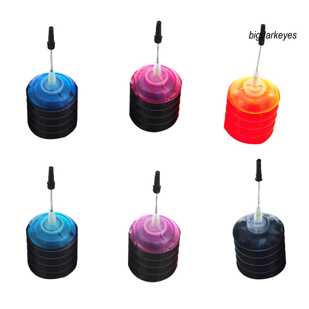 Hộp Mực Màu 30ml Cho Máy In HP Canon Brother Inkjet