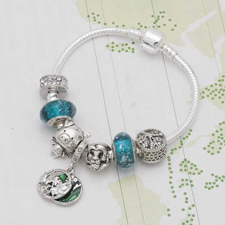 Vòng Tay Chuỗi Hạt Pha Lê Hình Chú Heo Nhỏ Thời Trang Pandora 1:1
