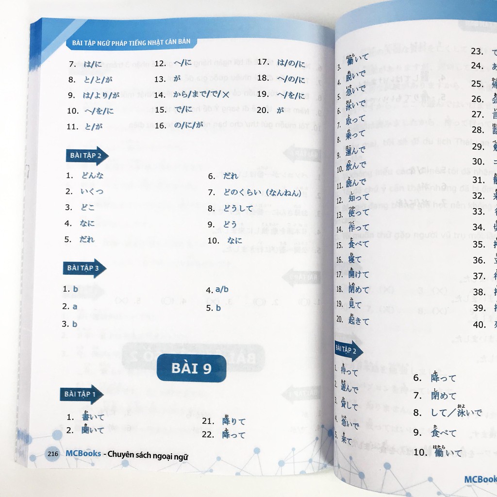 Sách - Ngữ Pháp Tiếng Nhật Căn Bản -  Tái Bản 2019 (Ngữ Pháp + Bài Tập) (Bộ 2q + lẻ tùy chọn)