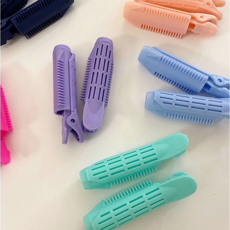 (Bộ 2 Cái) Kẹp Tạo Kiểu Tóc Xoăn Kẹp Phồng Chân Tóc LIN Phong Cách Hàn Quốc