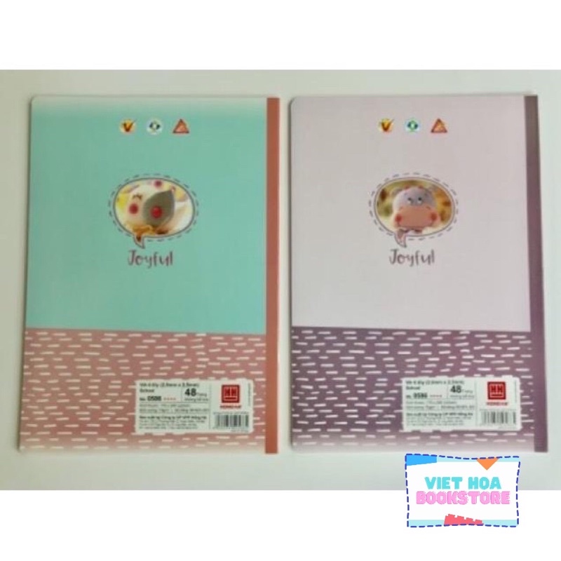 Vở 4 Ô ly Hồng Hà 48 Trang 4 Sao