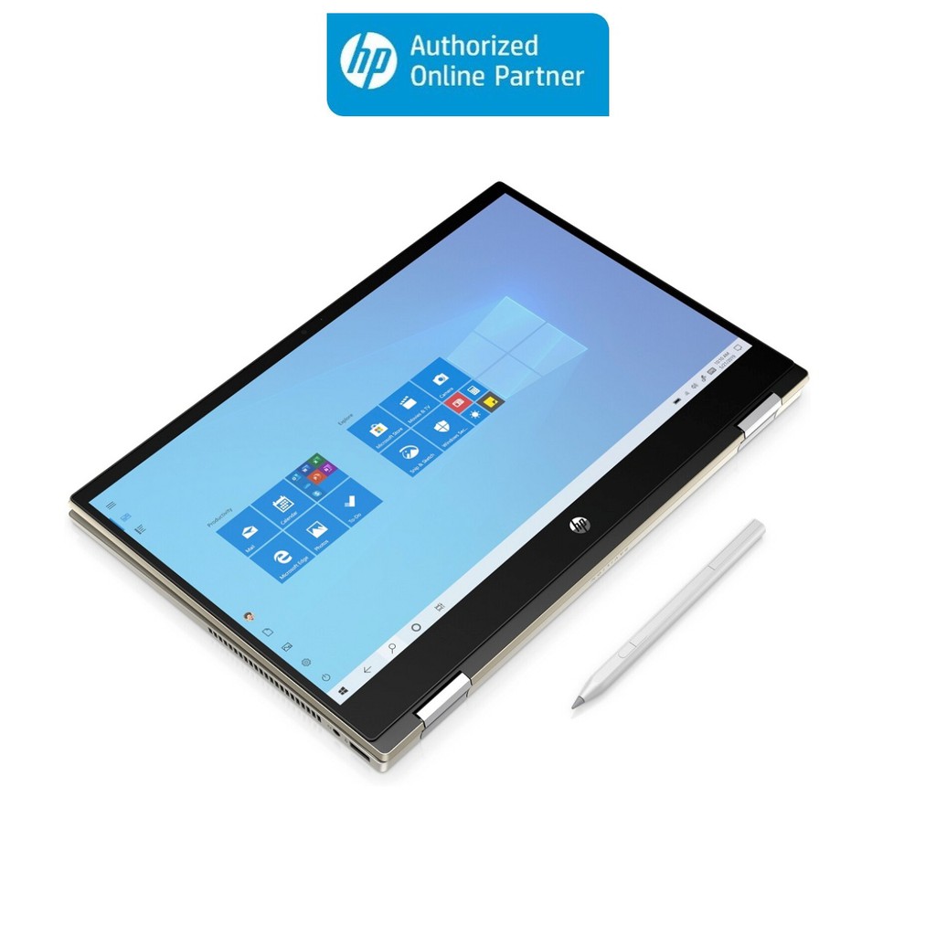 Laptop HP Pavillion X360 14-dw1016TU 2H3Q0PA | Core i3-1115G4| 4GB DDR4 | 256GB SSD| 14" FHD Touch| Win10 + Office H&S