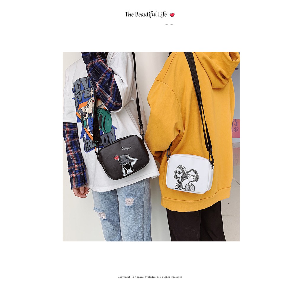 [Mã FAMAYWA2 giảm 10k đơn từ 50k] Túi Đeo Chéo In Hình Siêu Hot BT50 | BigBuy360 - bigbuy360.vn