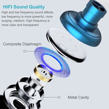 Tai Nghe Nhét Tai super 9d Âm Thanh Siêu Trầm Chất Lượng Cao