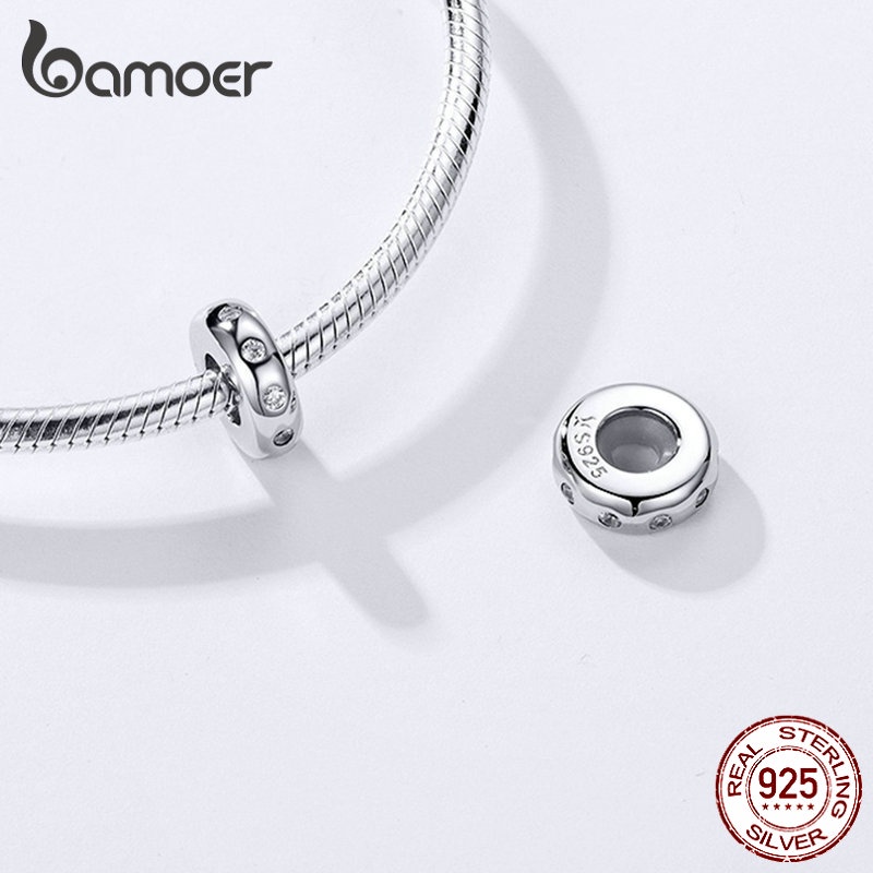 Hạt phụ kiện BAMOER Bạc 925 thiết kế thời trang