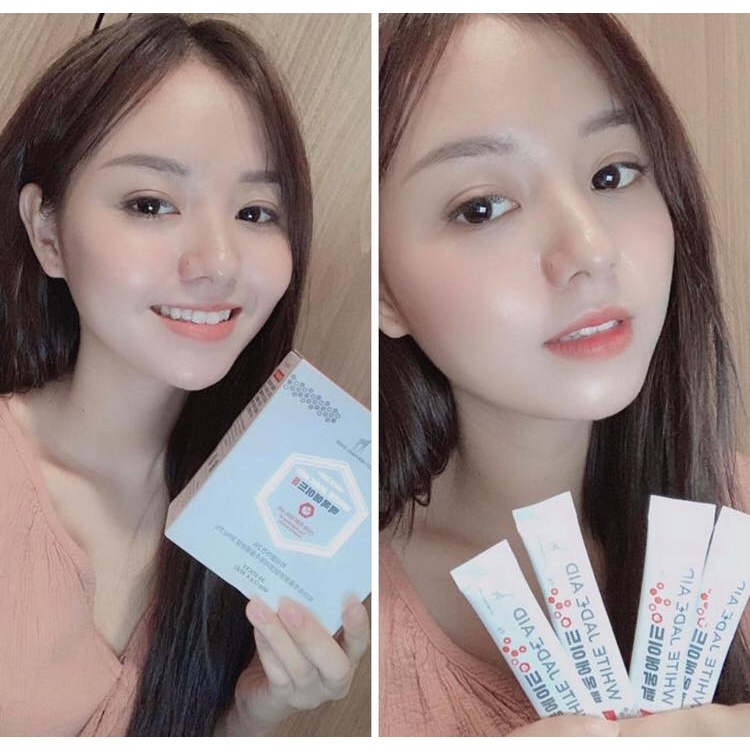 Collagen Trắng Da Hàn Quốc White Jade Aid
