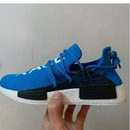 giày adidas human race (xanh)