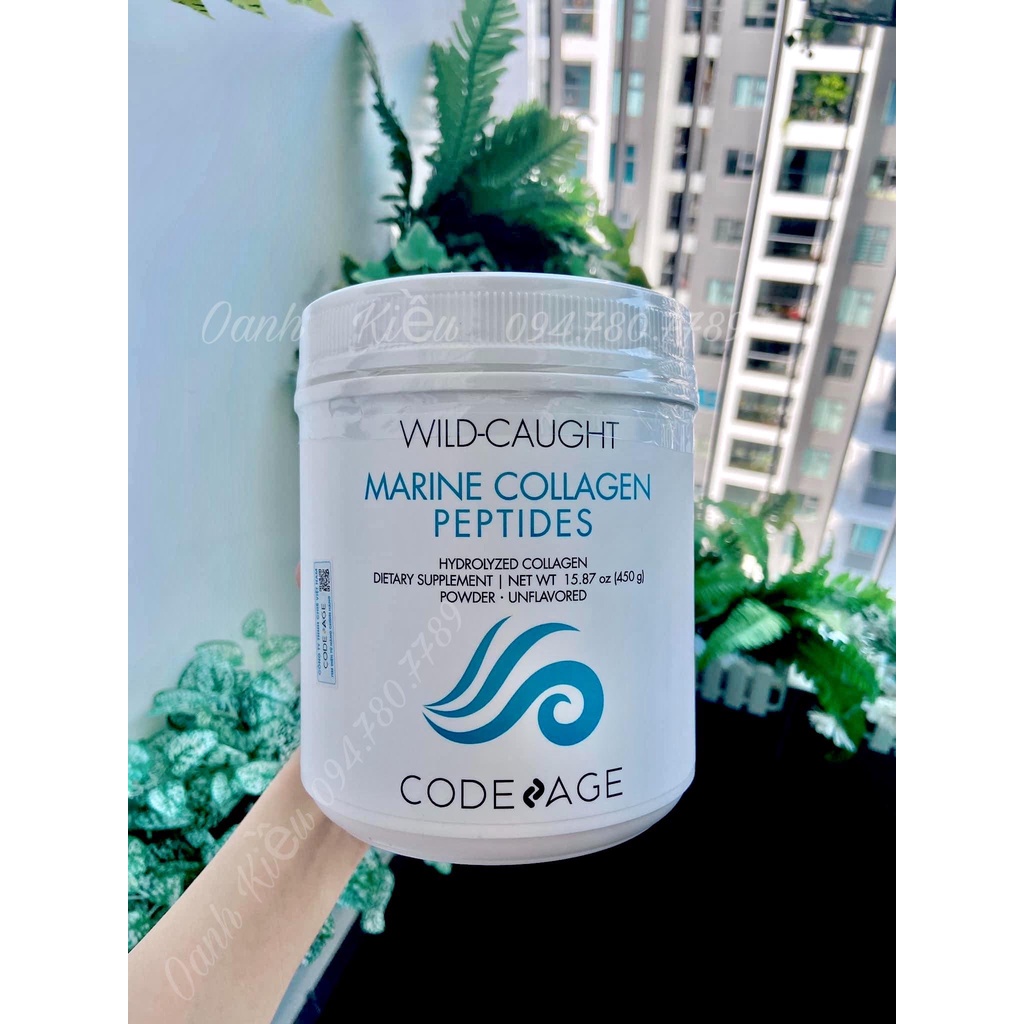 [ CÔNG TY] Bột Collagen Code Age Marine Collagen Peptides & Multi Collagen Peptides