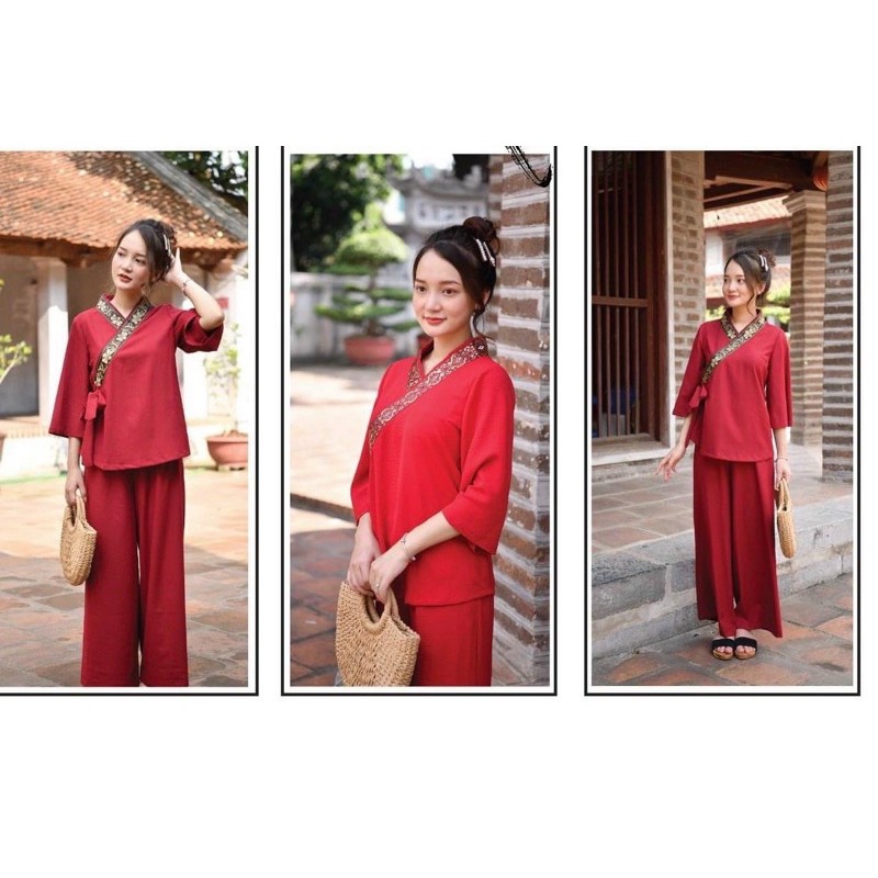 ĐỒ LAM - MẪU NHỰT NƠ VẢI LỤA PHÁP