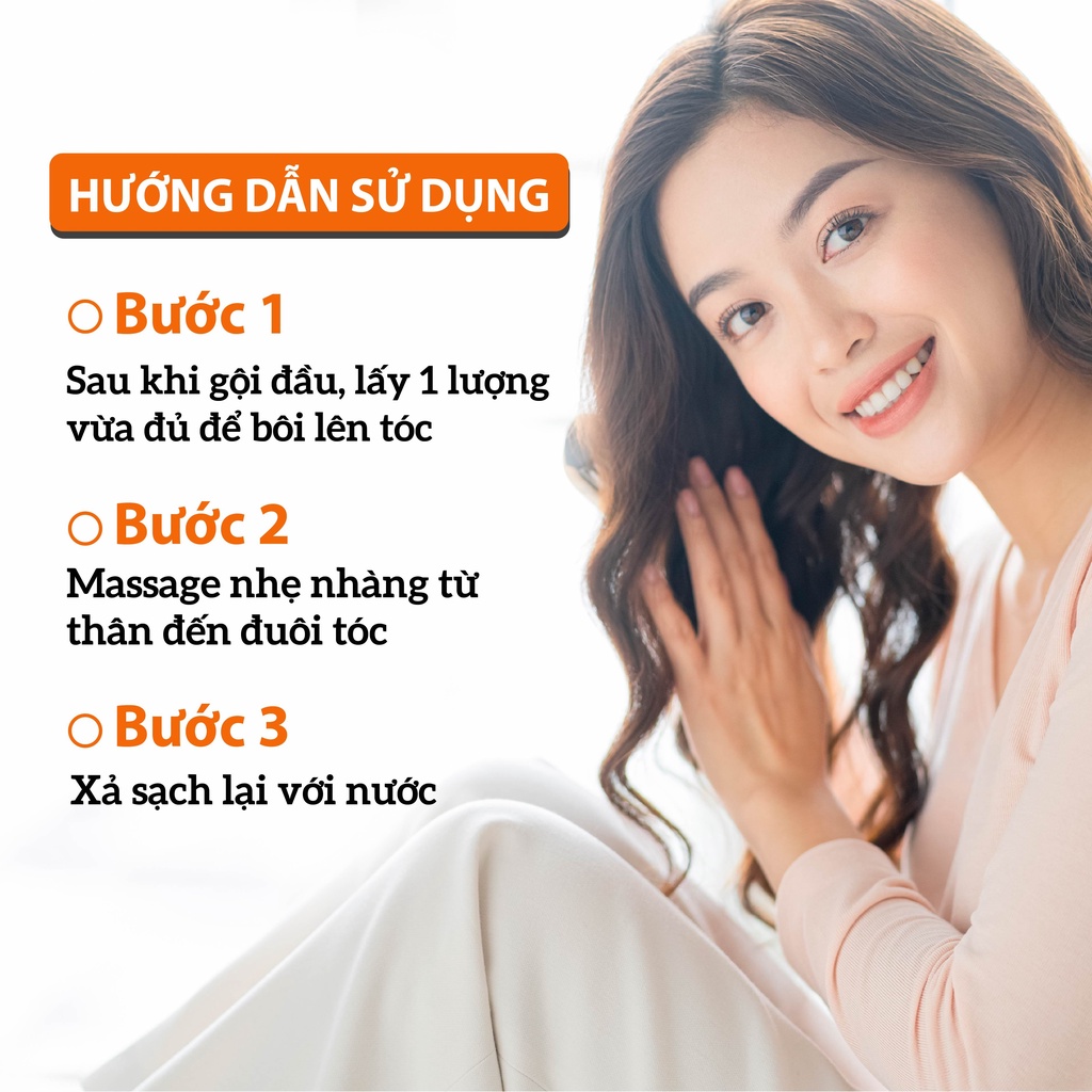 Dầu Xả Tóc 7 Loại Thảo Mộc Dưỡng Đen Tóc, Ngừa Rụng MILAGANICS 250ml (Chai)