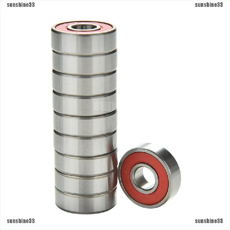 Set 10 Phụ Kiện Cho Giày Trượt Patin 8 * 22 * 7 ABEC-9