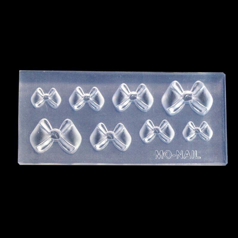 Khuôn Silicone Tạo Hình Nơ Trang Trí Móng Tay