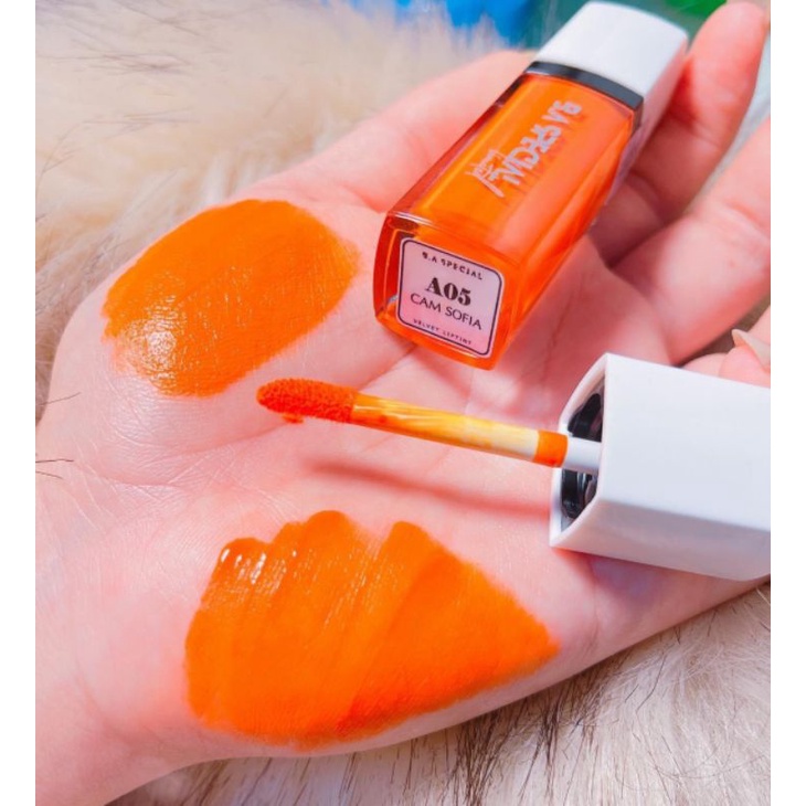 Loa Loa!   Son B.A Special Limited – Son Hữu Cơ Không Chì Siêu Lì – Màu Son Cam Tươi Sáng
