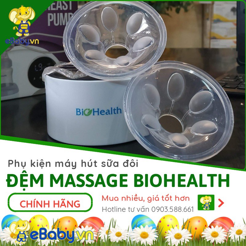 [BIOHEALTH]  Đệm phễu massage- Phễu su (Dùng cho máy hút sữa Biohealth ĐƠN_ĐÔI)