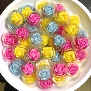 Set 10 khuôn rau câu silicon cupcake (3cm-5cm-7cm)