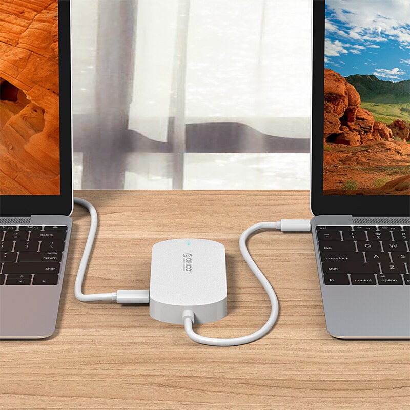 Orico Đầu Chuyển Đổi HUB Type-C Sang VGA / PD USB 3.0 Cho MacBook Samsung (TCV1)