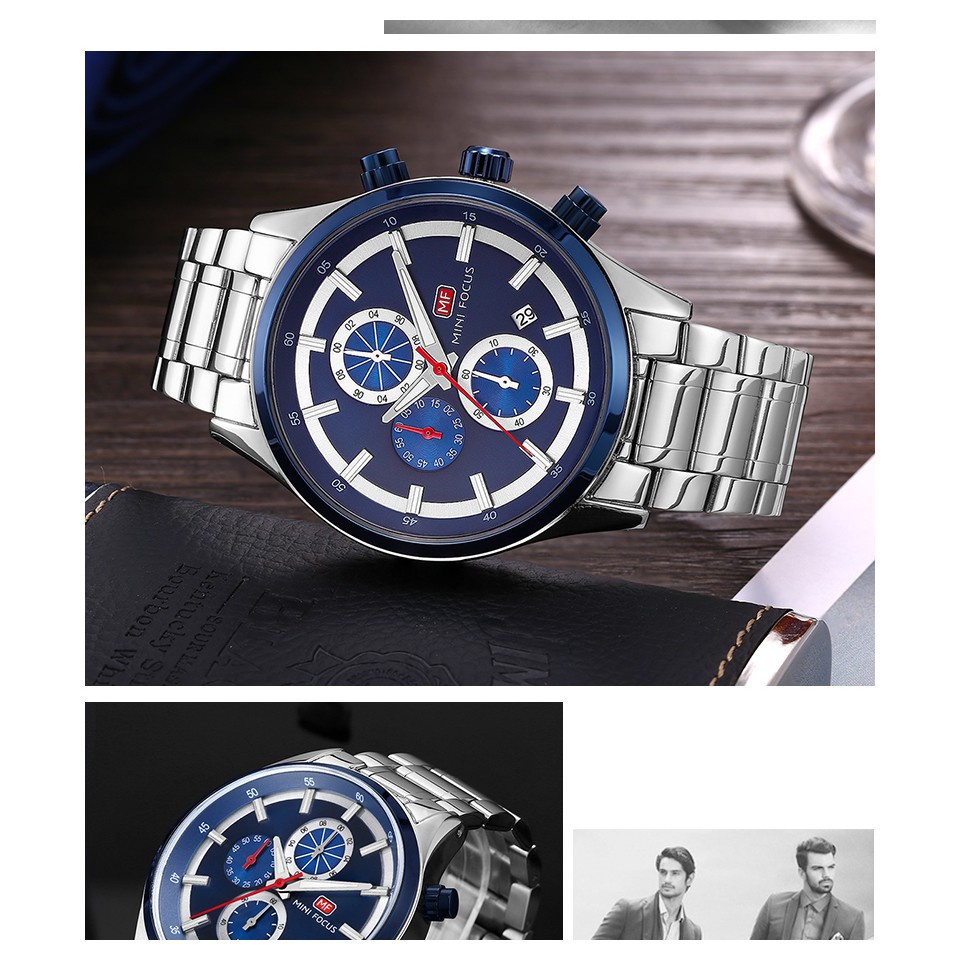 ĐỒNG HỒ NAM MINI FOCUS 0081G DÂY THÉP CAO CẤP Bán lẻ giá sỉ