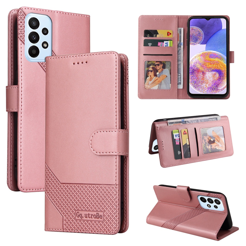 Bao Da Điện Thoại Nắp Gập Dạng Ví Cho samsung galaxy a54 a14 a23 a33 a53 a52 a52s a13 5g 5g s23 + / s23 plus s23 ultra 5g Vỏ