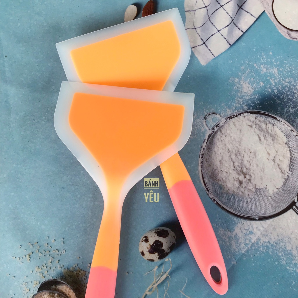 Xẻng Chiên Trứng Silicon Cao Cấp - DC125