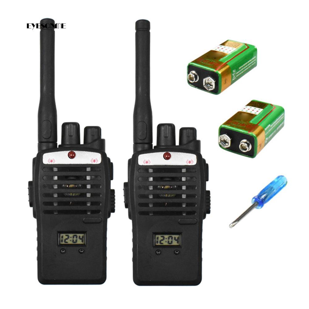 Set 2 đồ chơi bộ đàm Walkie Talkie sáng tạo vui nhộn cho trẻ em