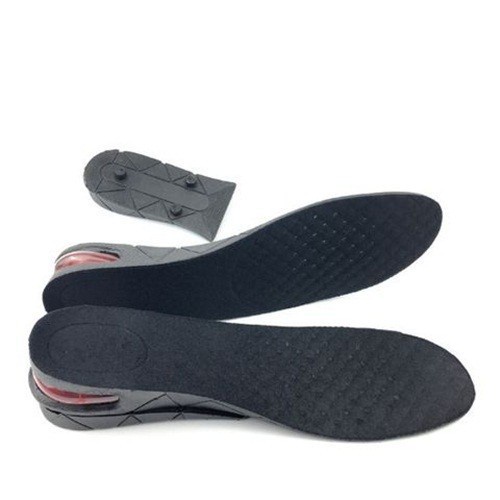 Lót giày độn đế tăng chiều cao 5cm - 2 lớp tùy chỉnh, miếng lót giày nam nữ